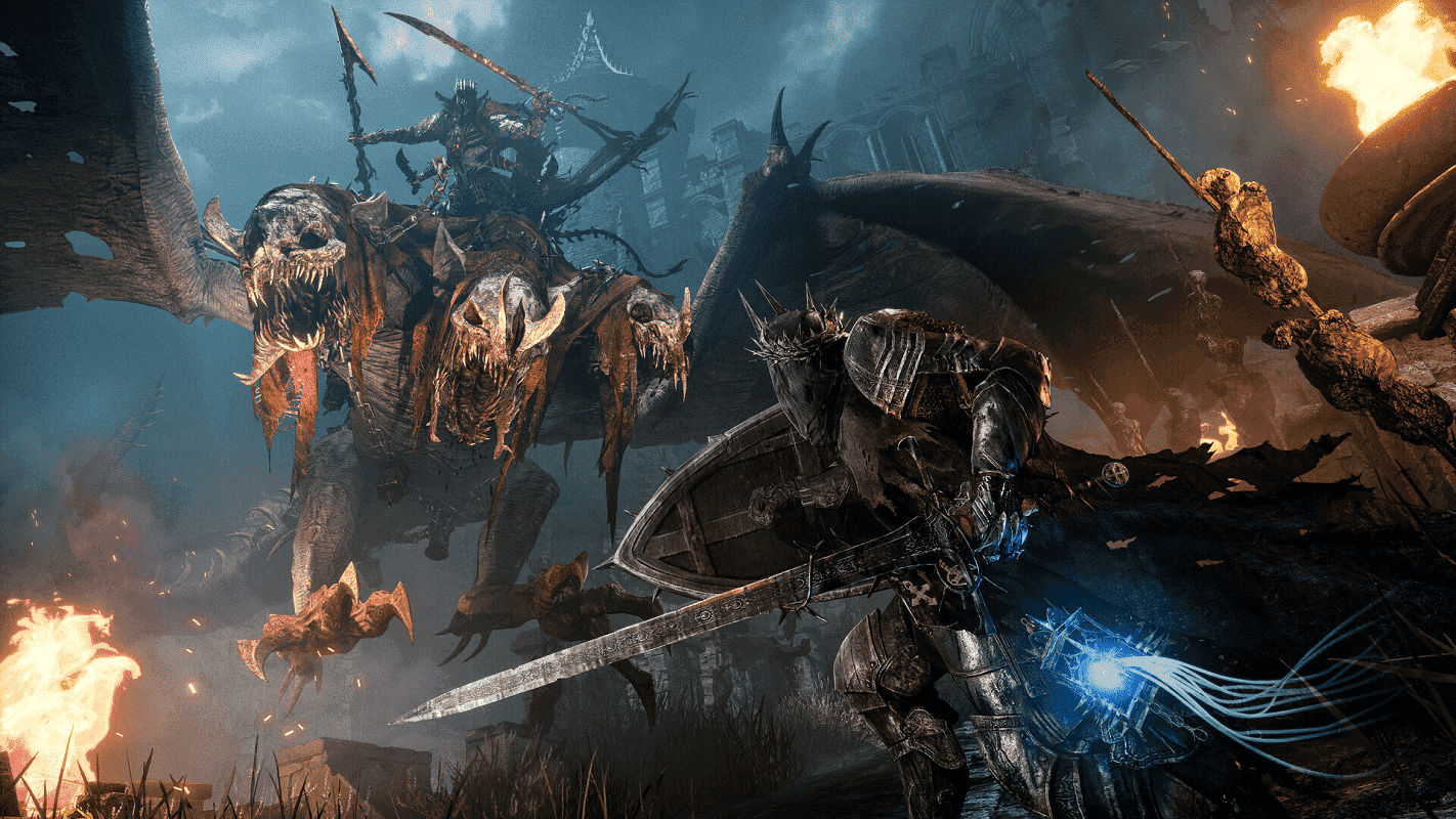 Обложка: скриншот игры Lords of the Fallen
