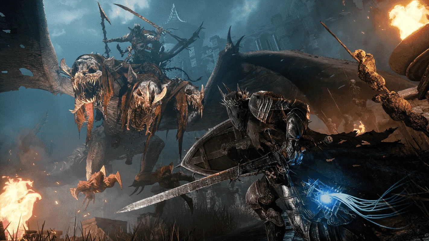 Couverture : capture d'écran du jeu Lords of the Fallen