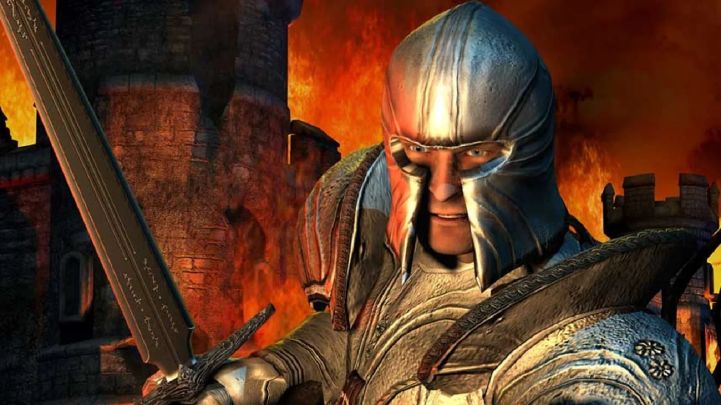 Couverture : affiche de The Elder Scrolls IV : Oblivion