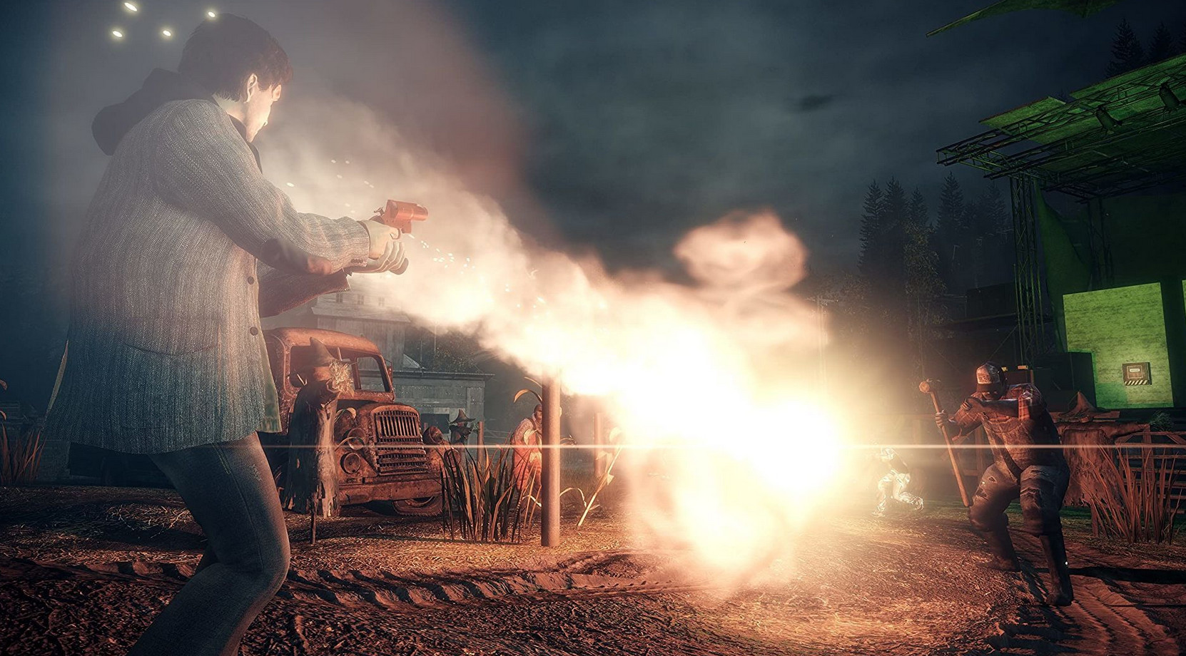 Обложка: скриншот Alan Wake Remastered