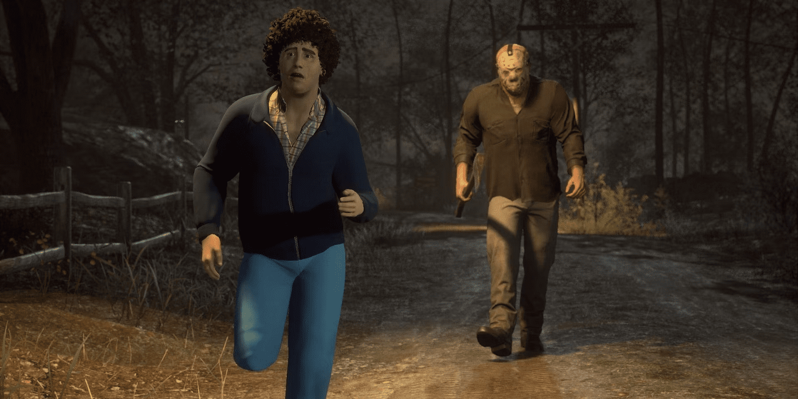 Обложка: скриншот игры Friday the 13th: The Game