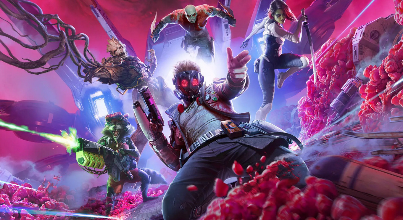 Обложка: постер Guardians of the Galaxy (2021)