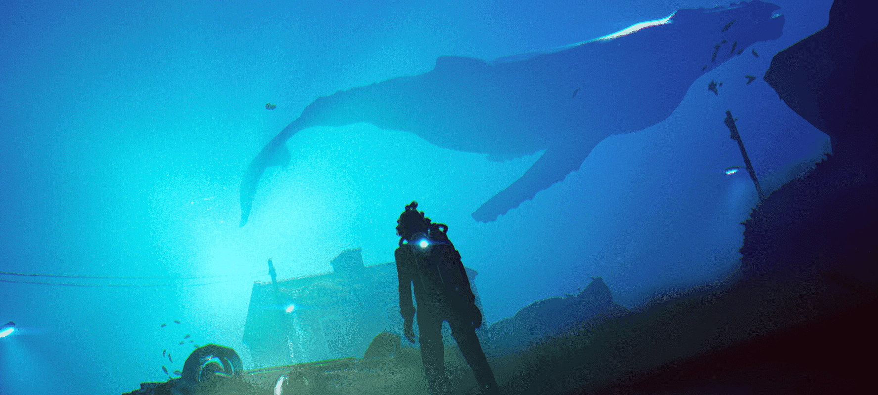 Обложка: скриншот игры Under the Waves