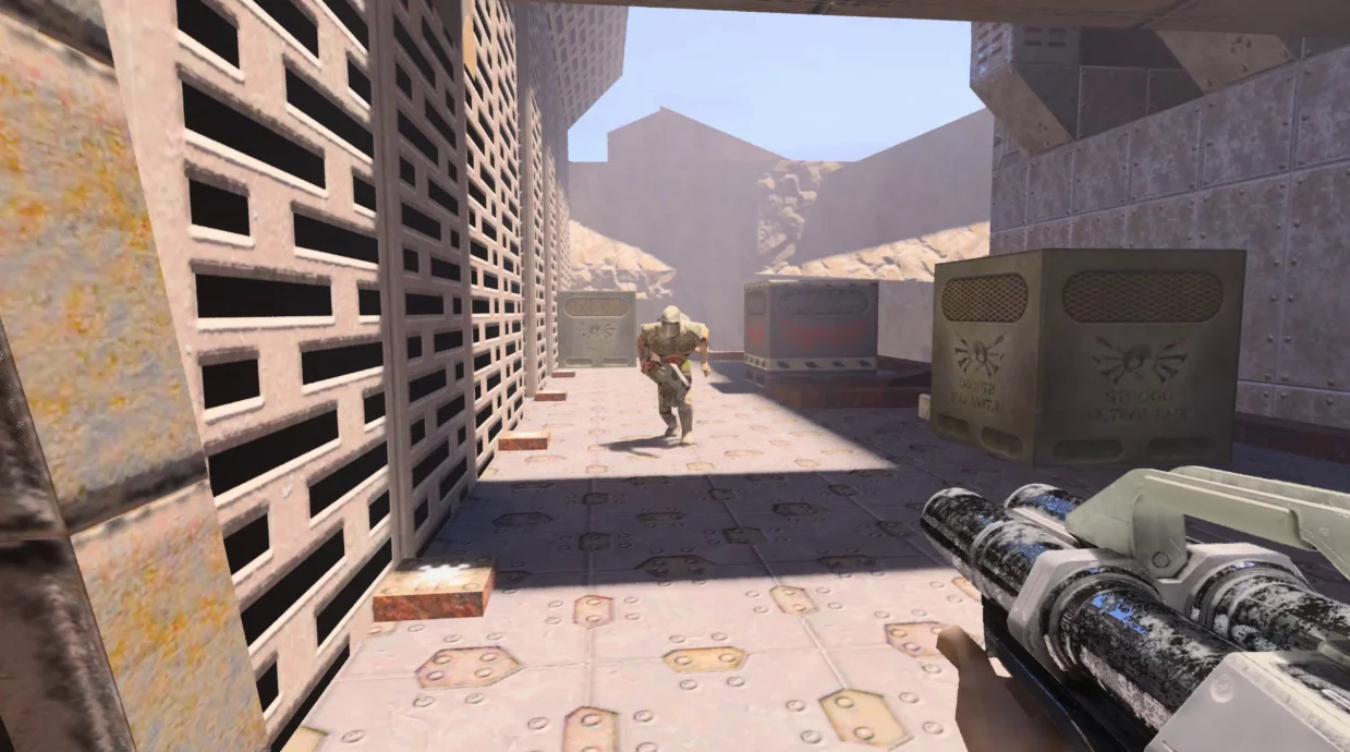 Couverture : capture d'écran de Quake 2 RTX