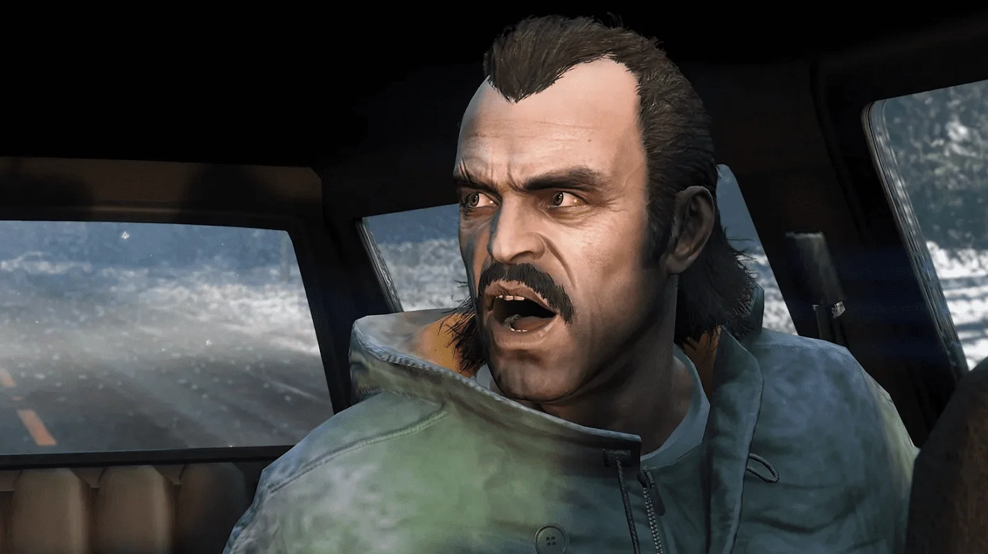 Couverture : capture d'écran du jeu Grand Theft Auto V