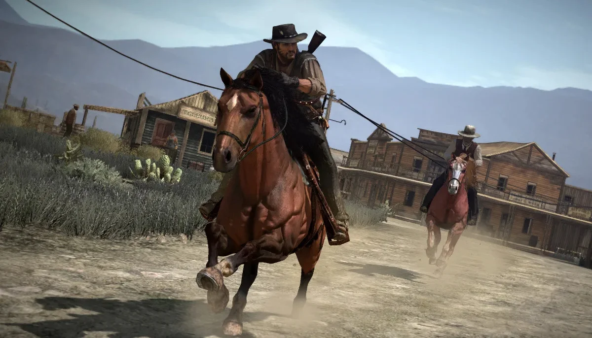 Couverture : capture d'écran de Red Dead Redemption
