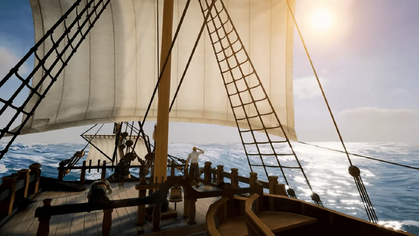Couverture : capture d'écran du jeu Corsairs Legacy : Naval Mission