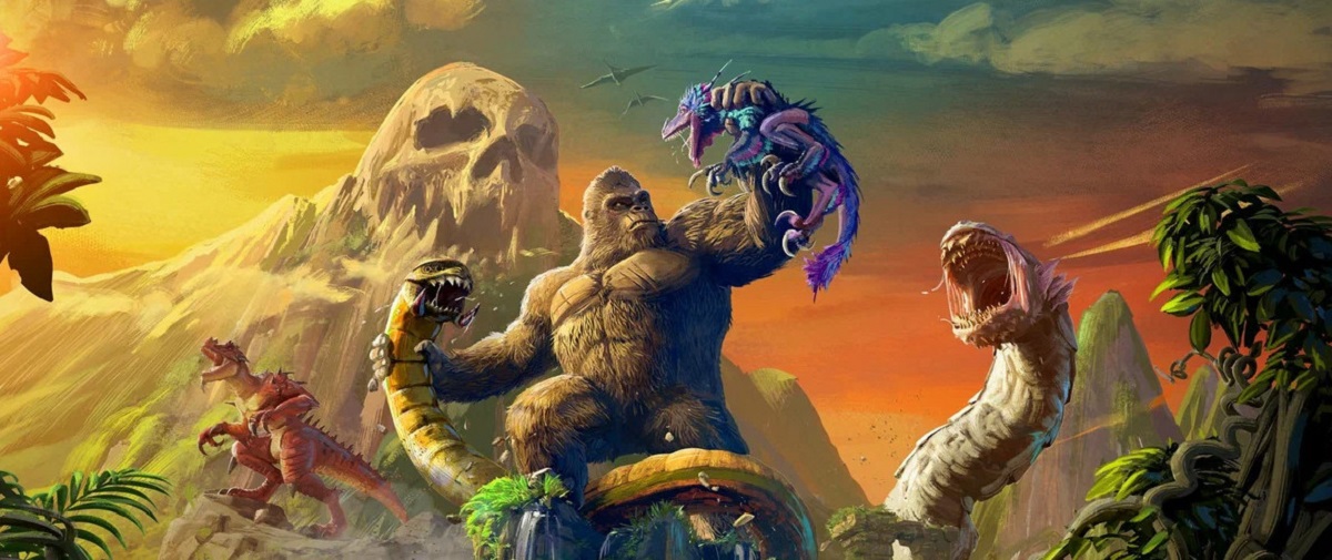 Обложка: постер Skull Island: Rise of Kong