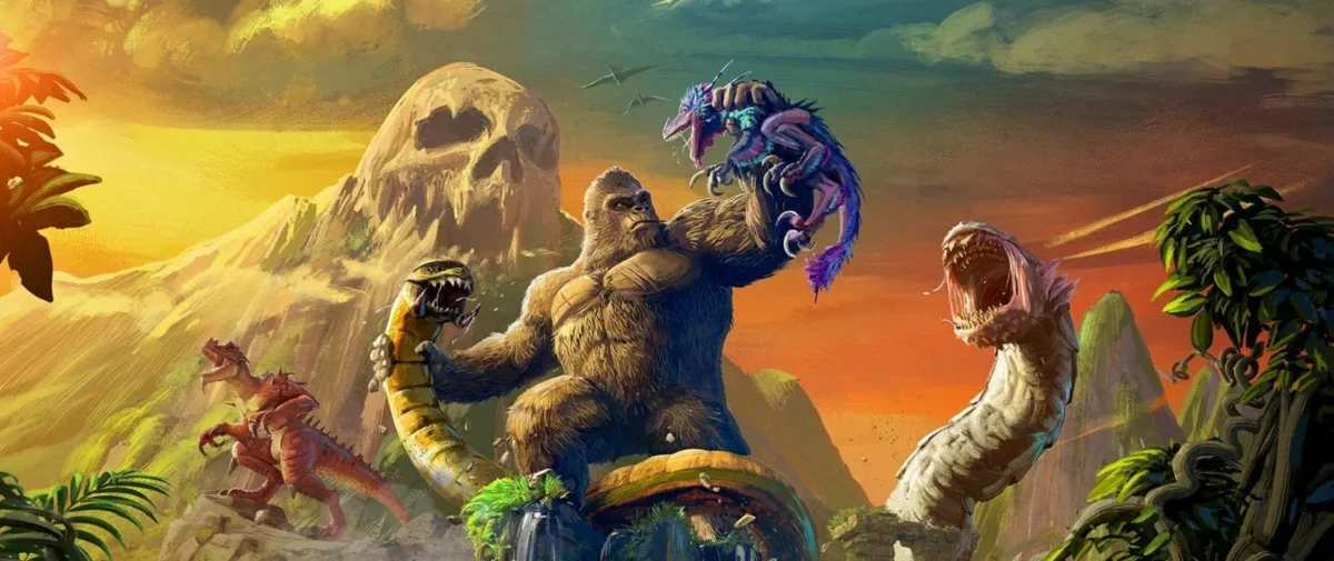 Portada: Póster de Skull Island: Rise of Kong