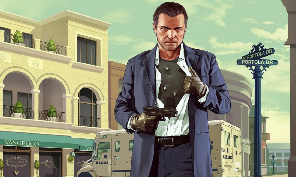 Обложка: постер GTA 5