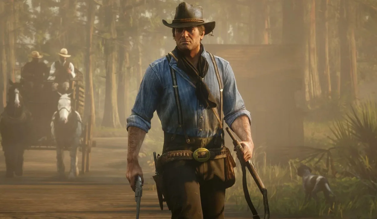 Couverture : capture d'écran de Red Dead Redemption 2