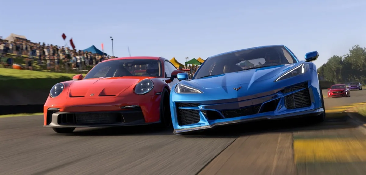 Couverture : capture d'écran de Forza Motorsport