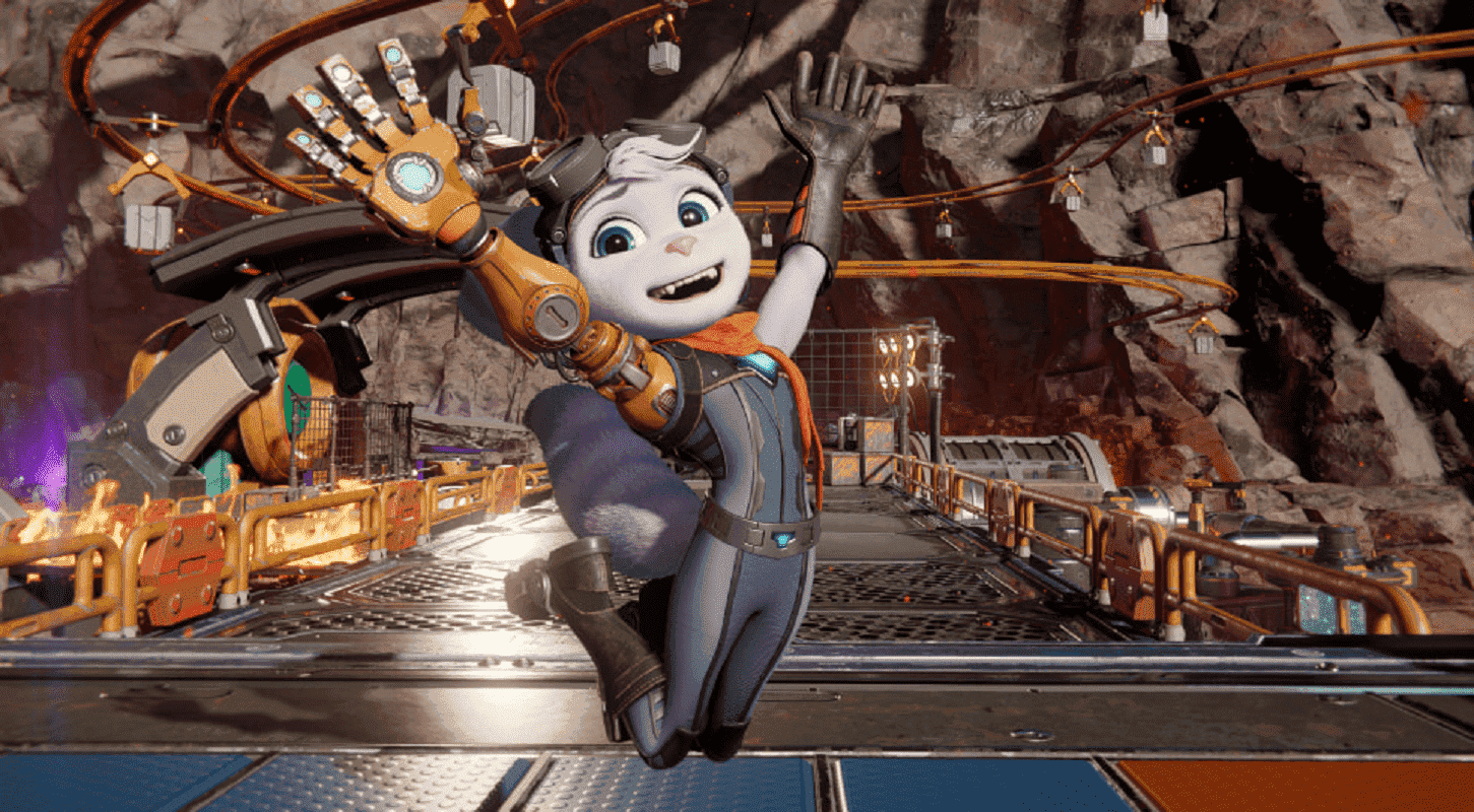 Обложка: скриншот игры Ratchet and Clank: Rift Apart