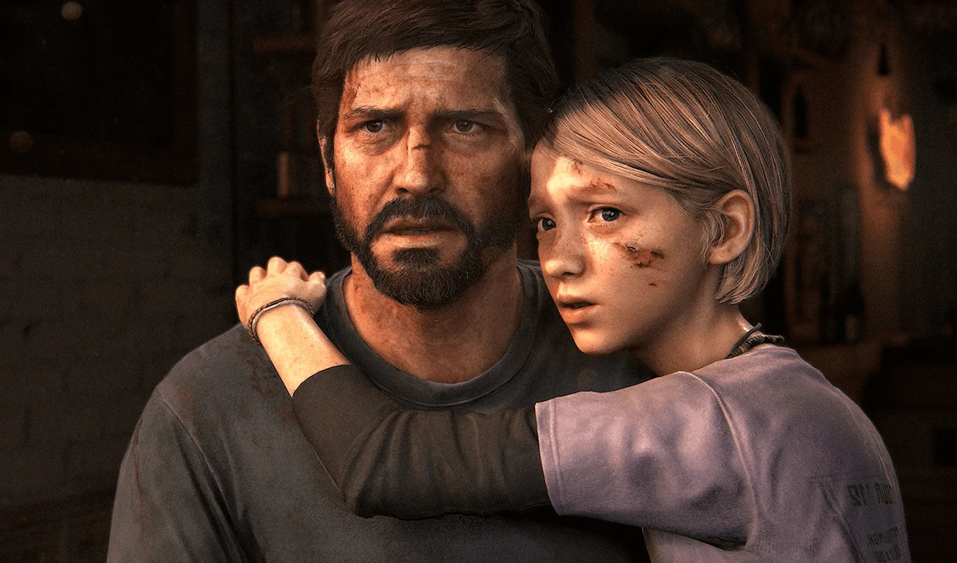 Couverture : capture d'écran du jeu The Last of Us Part I