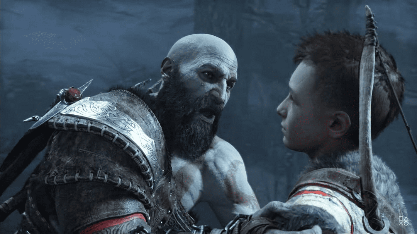 Обложка: скриншот игры God Of War: Ragnarok