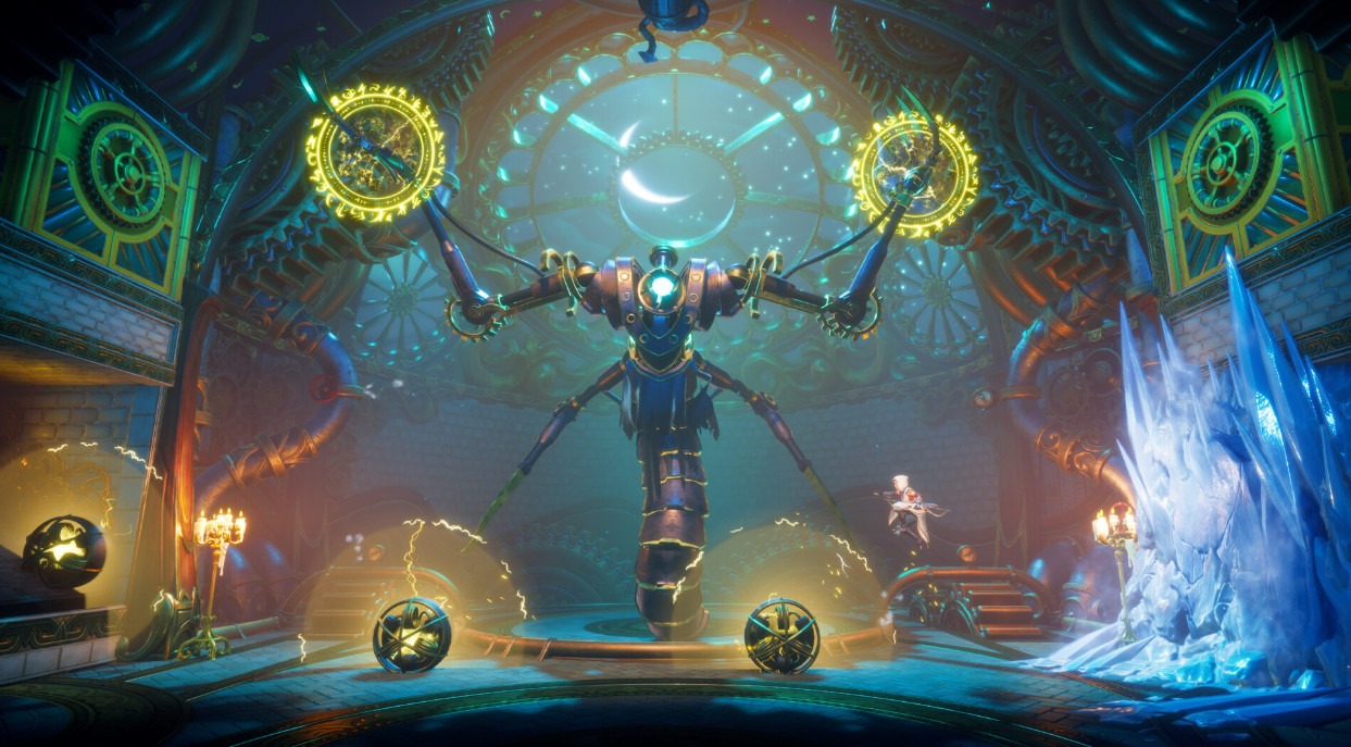 Обложка: скриншот Trine 5: A Clockwork Conspiracy