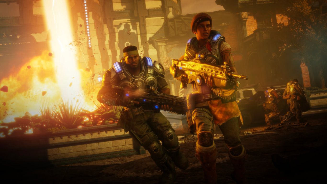 Обложка: скриншот Gears 5