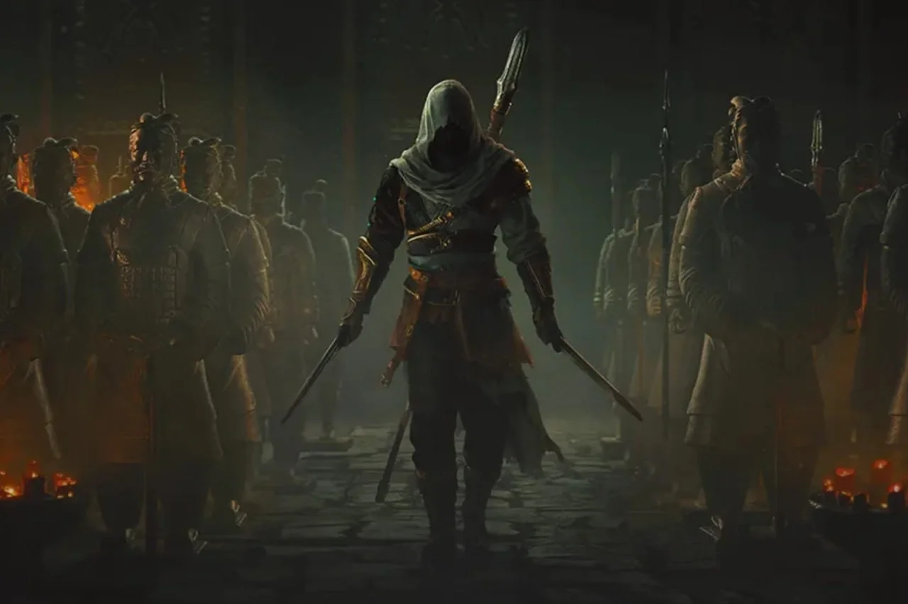 Couverture : cadre de la bande-annonce d'Assassins Creed Jade