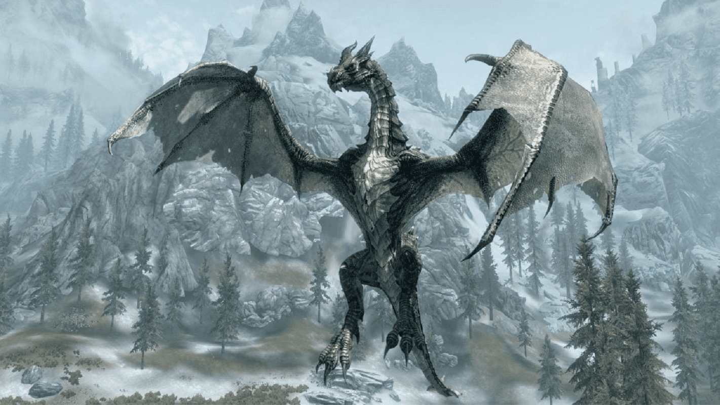 Обложка: скриншот игры The Elder Scrolls V: Skyrim