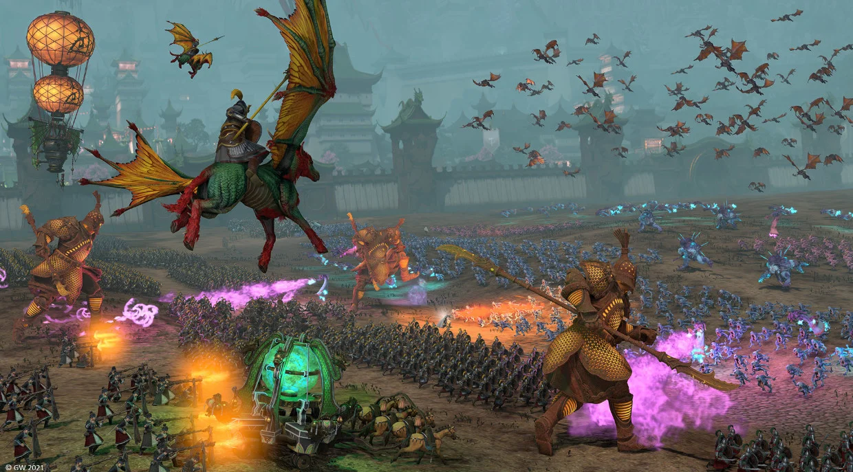 Couverture : capture d'écran de Total War : Warhammer 3