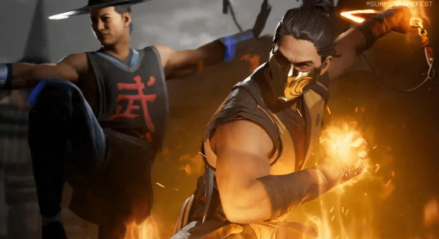Couverture : capture d'écran du jeu Mortal Kombat 1