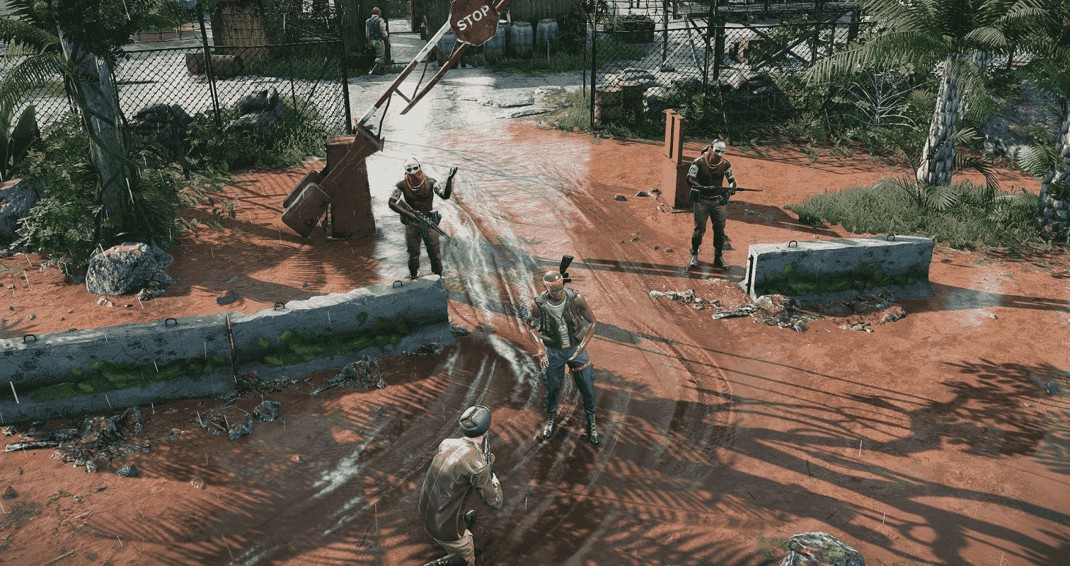 Обложка: скриншот игры Jagged Alliance 3
