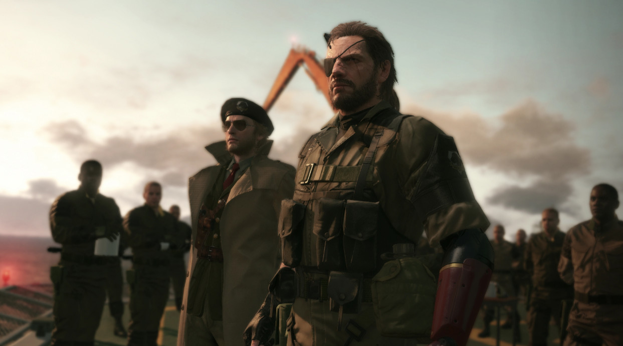 Обложка: скриншот Metal Gear Solid 5