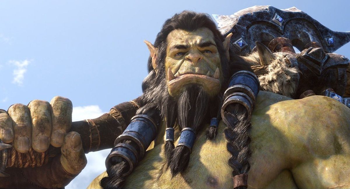 Тралл, которого озвучивал Крис Метцен, в синематике Blizzard