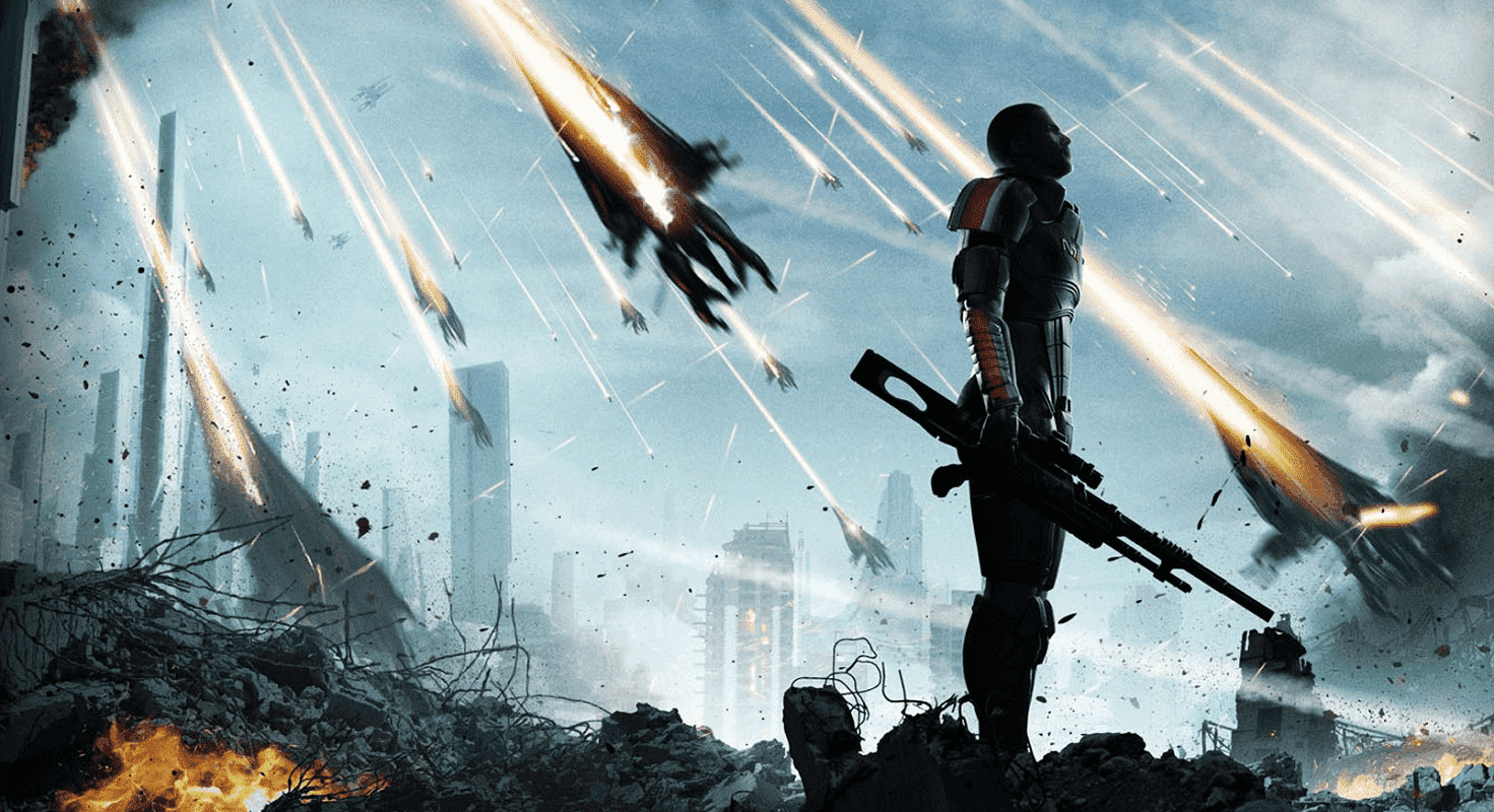 Обложка: Mass Effect 3