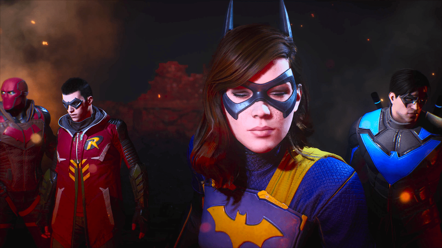 Обложка: скриншот игры Gotham Knights