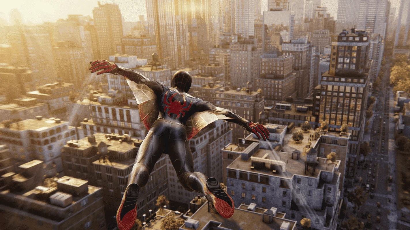 Обложка: скриншот игры Marvel's Spider-Man 2