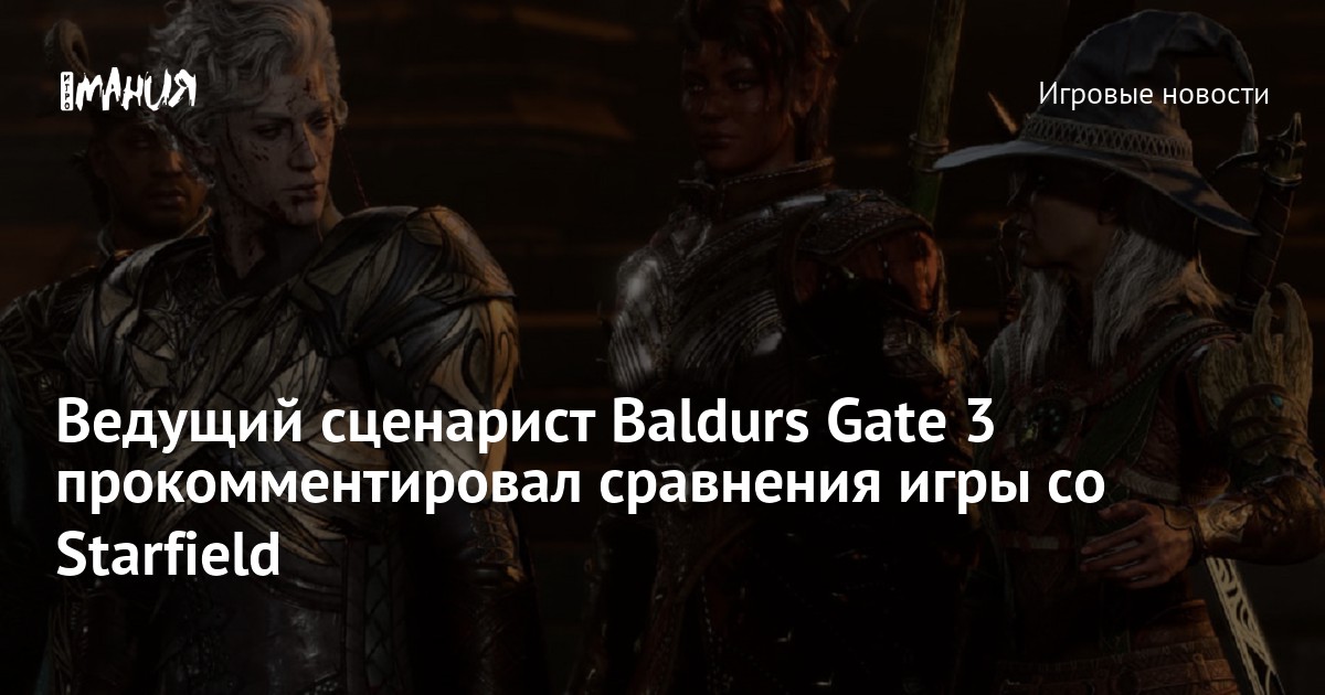 Baldur's Gate III Lead Writer Discusses Overlapping Elements with ...