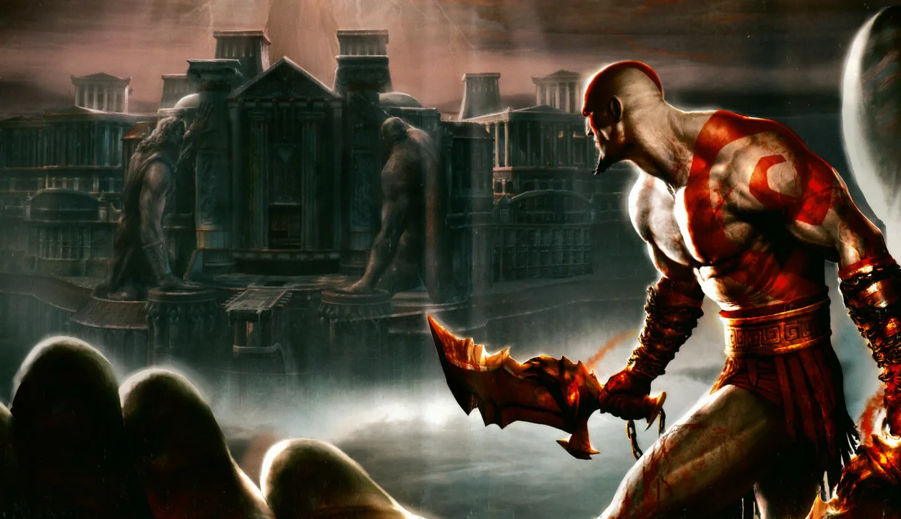 Couverture : affiche de God of War 2