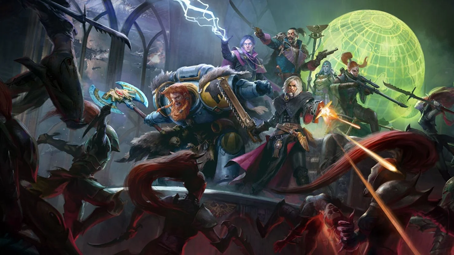 Обложка: постер Warhammer 40,000: Rogue Trader