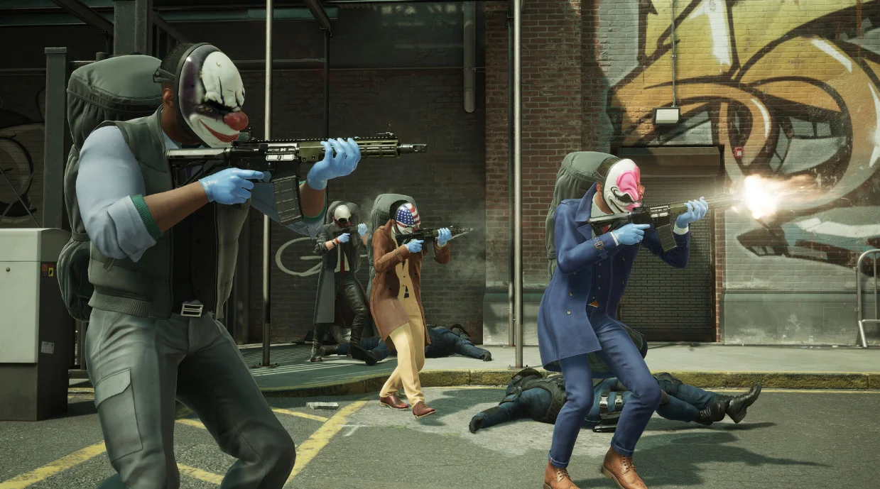 Couverture : capture d'écran de Payday 3