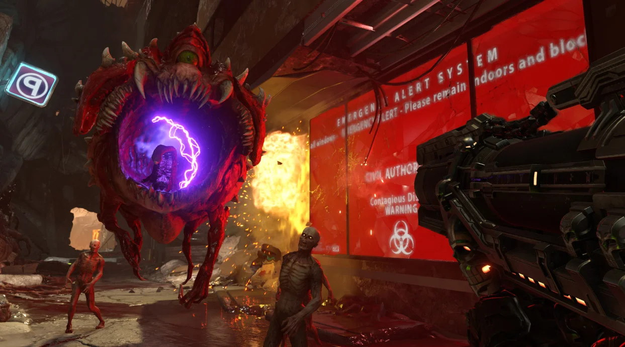 Обложка: скриншот DOOM Eternal