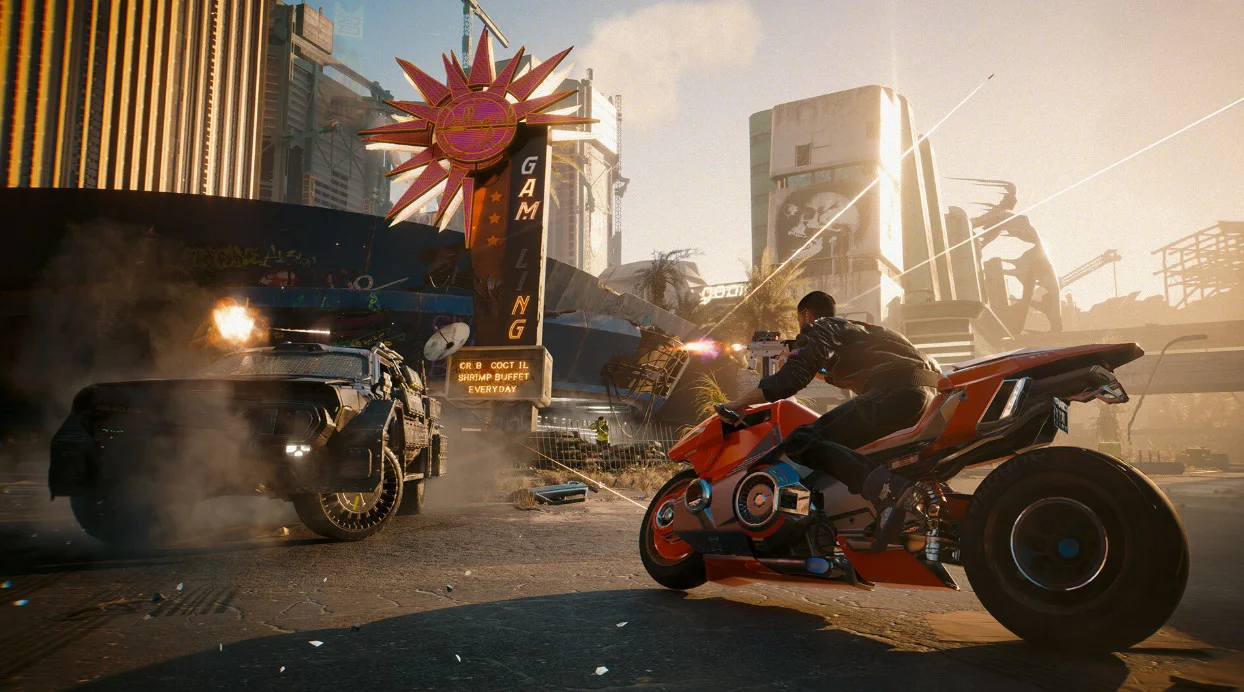 Couverture : capture d'écran de Cyberpunk 2077