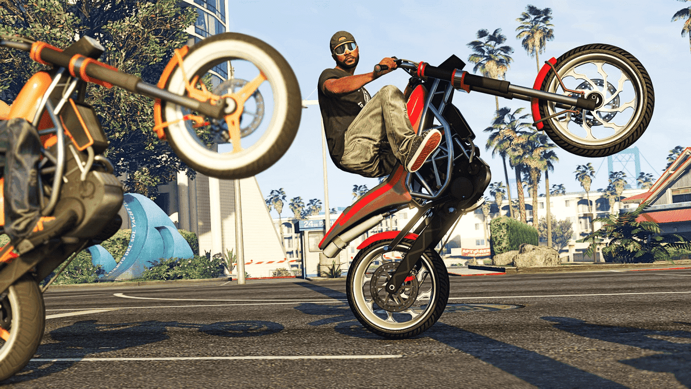 Обложка: скриншот игры Grand Theft Auto V