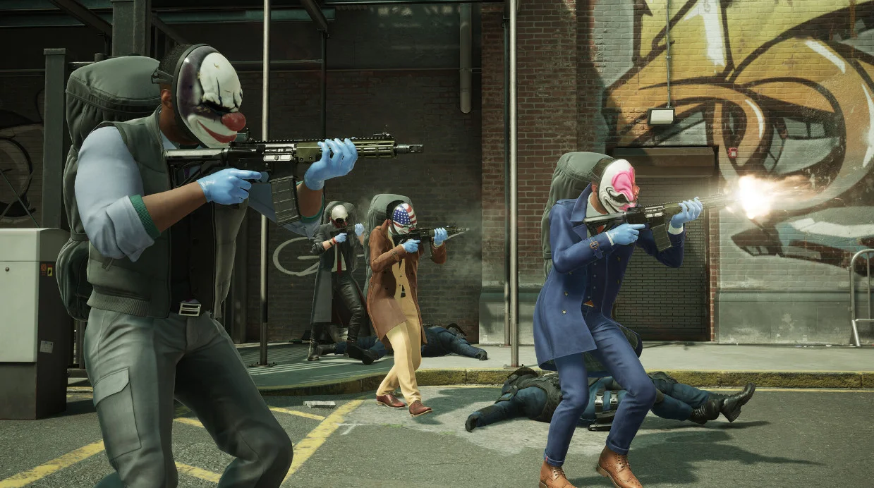 Couverture : capture d'écran de Payday 3