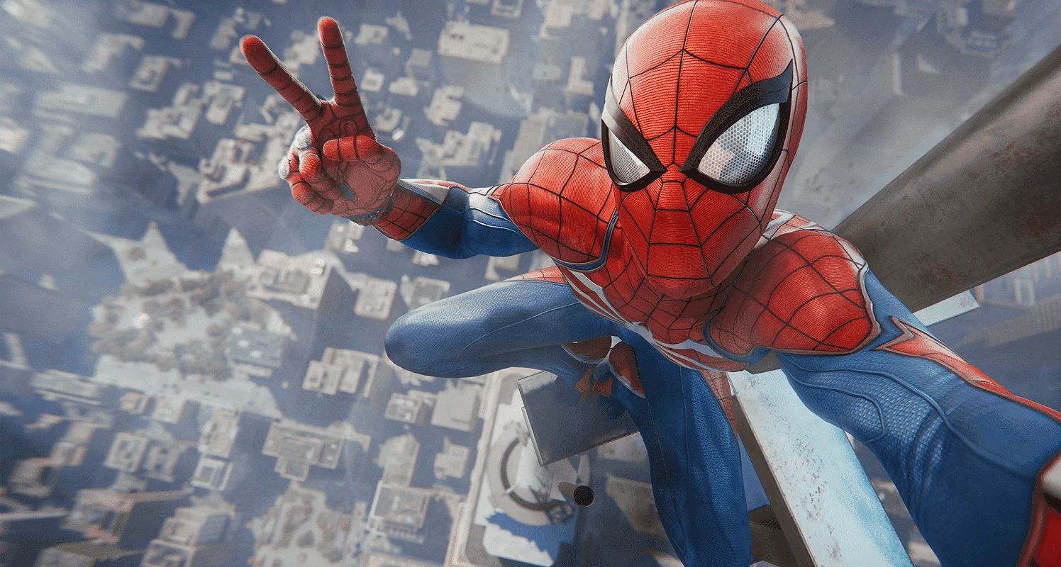 Couverture : capture d'écran du jeu Marvel's Spider-Man