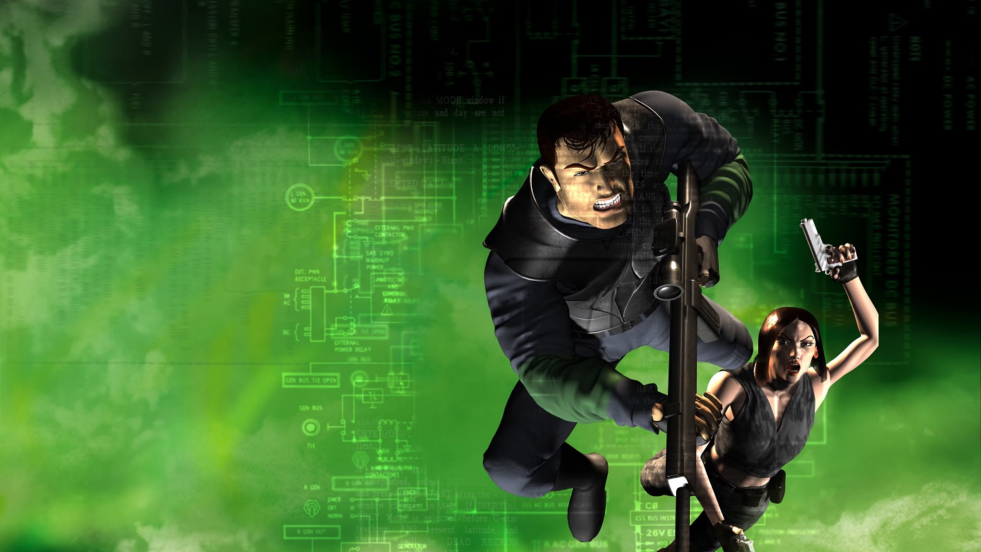 Обложка: скриншот игры Syphon Filter 3