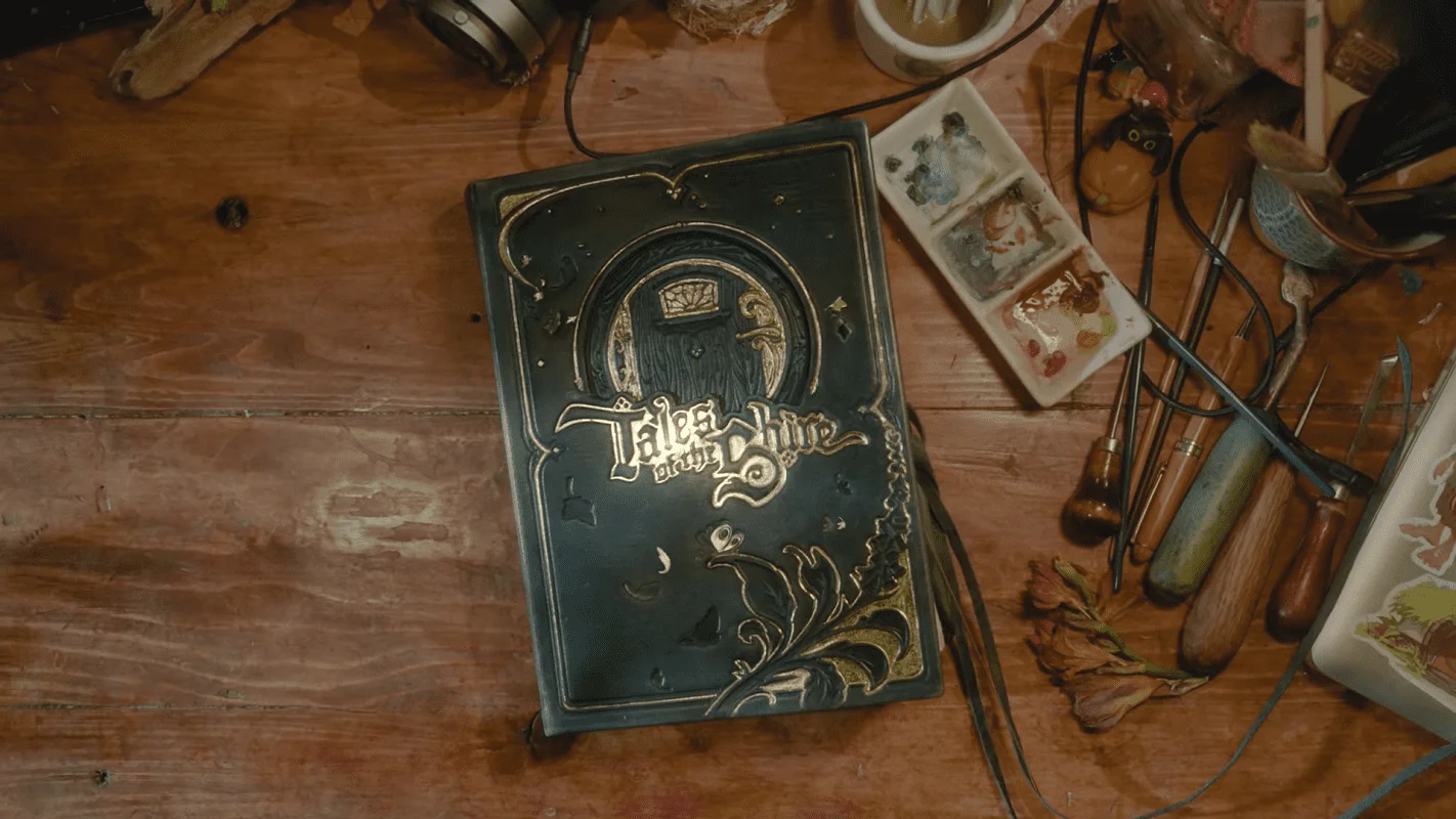 Couverture : capture d'écran du teaser du jeu Tales of the Shire