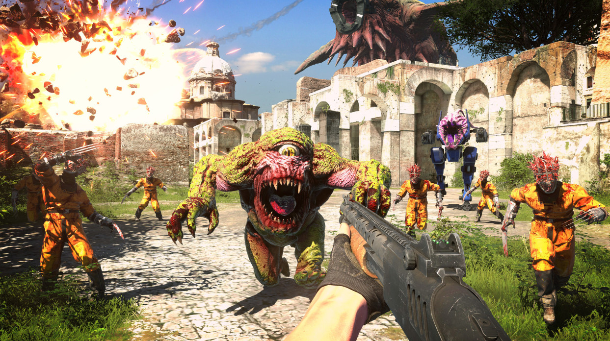 Обложка: скриншот Serious Sam 4