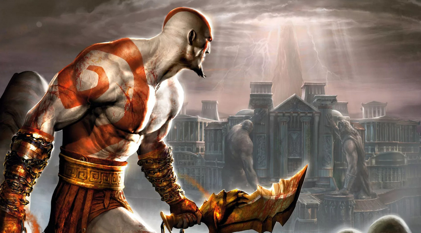 Обложка: постер God of War