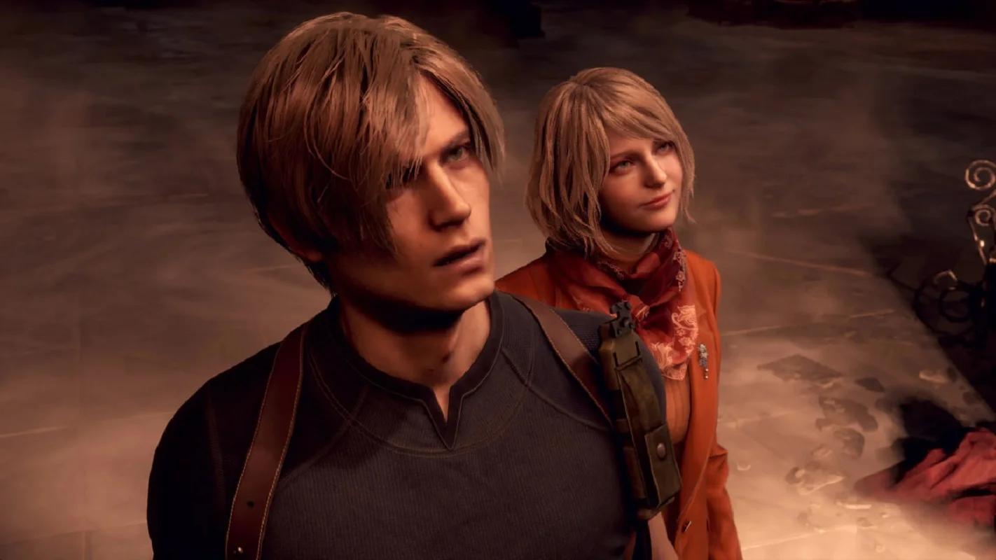 Couverture : capture d'écran du remake de Resident Evil 4