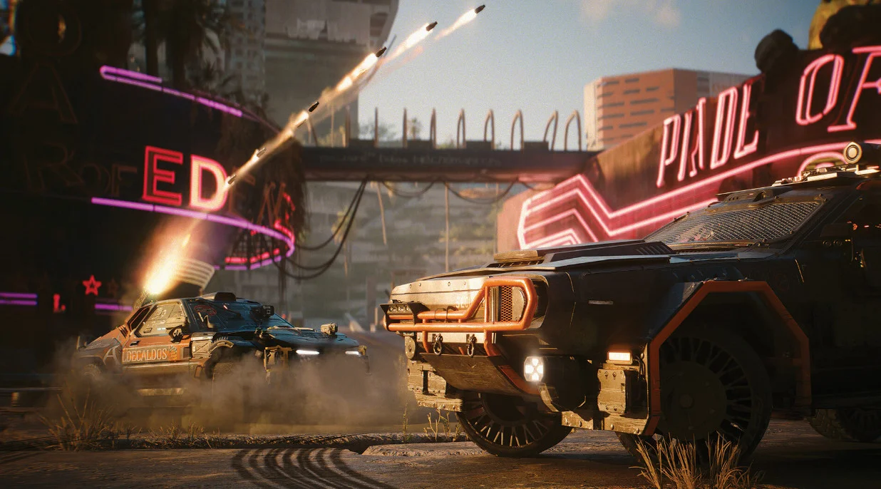 Couverture : capture d'écran de Cyberpunk 2077