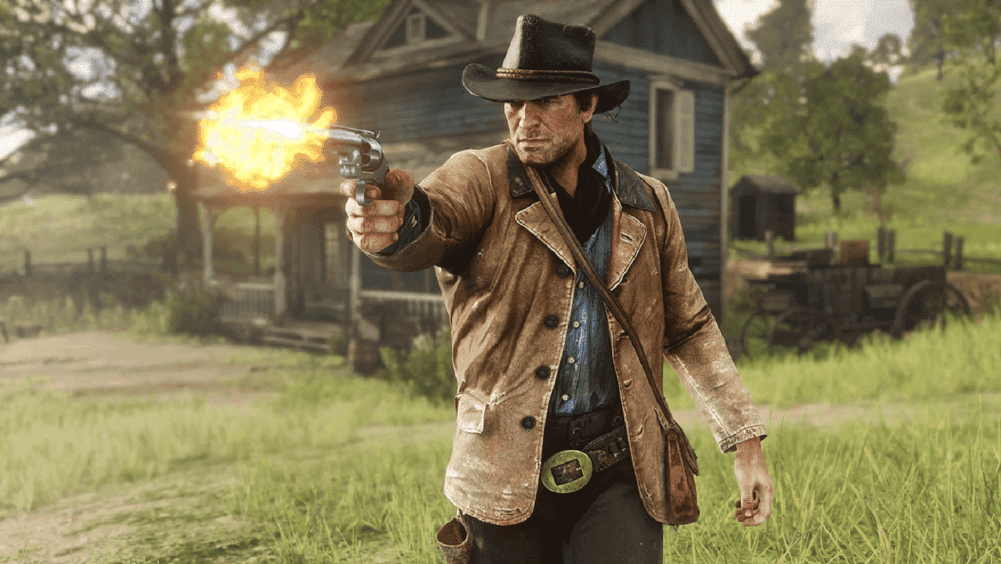 Обложка: скриншот игры Red Dead Redemption 2