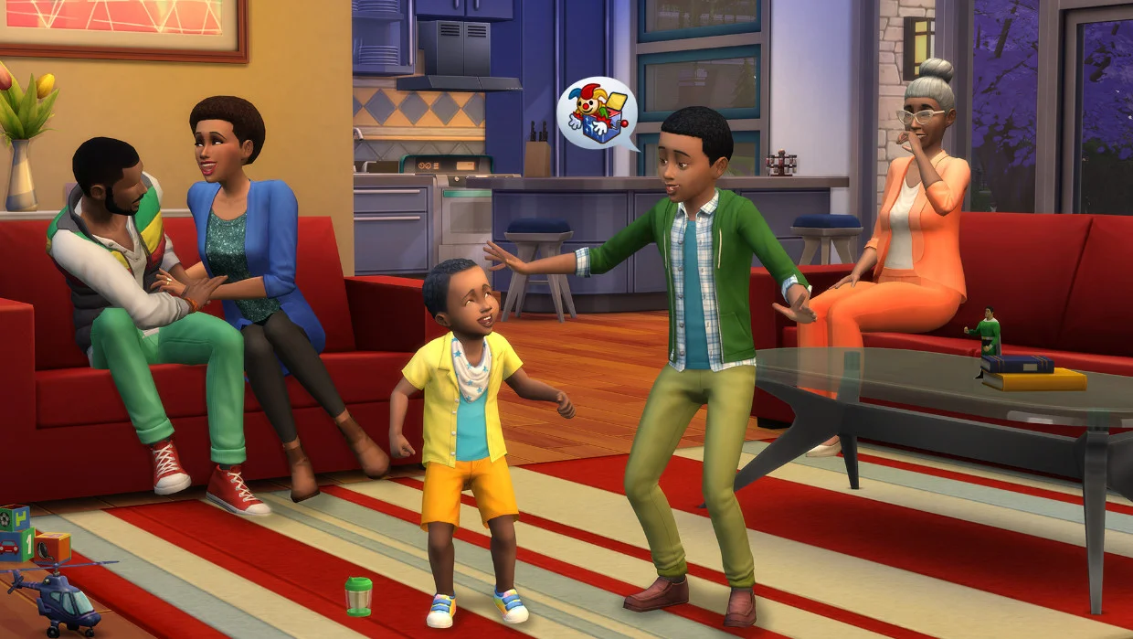 Обложка: скриншот The Sims 4