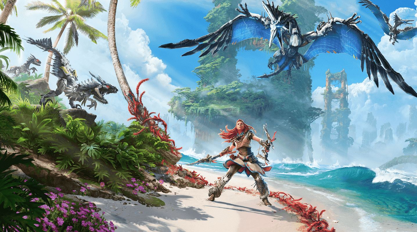 Обложка: игра Horizon Forbidden West