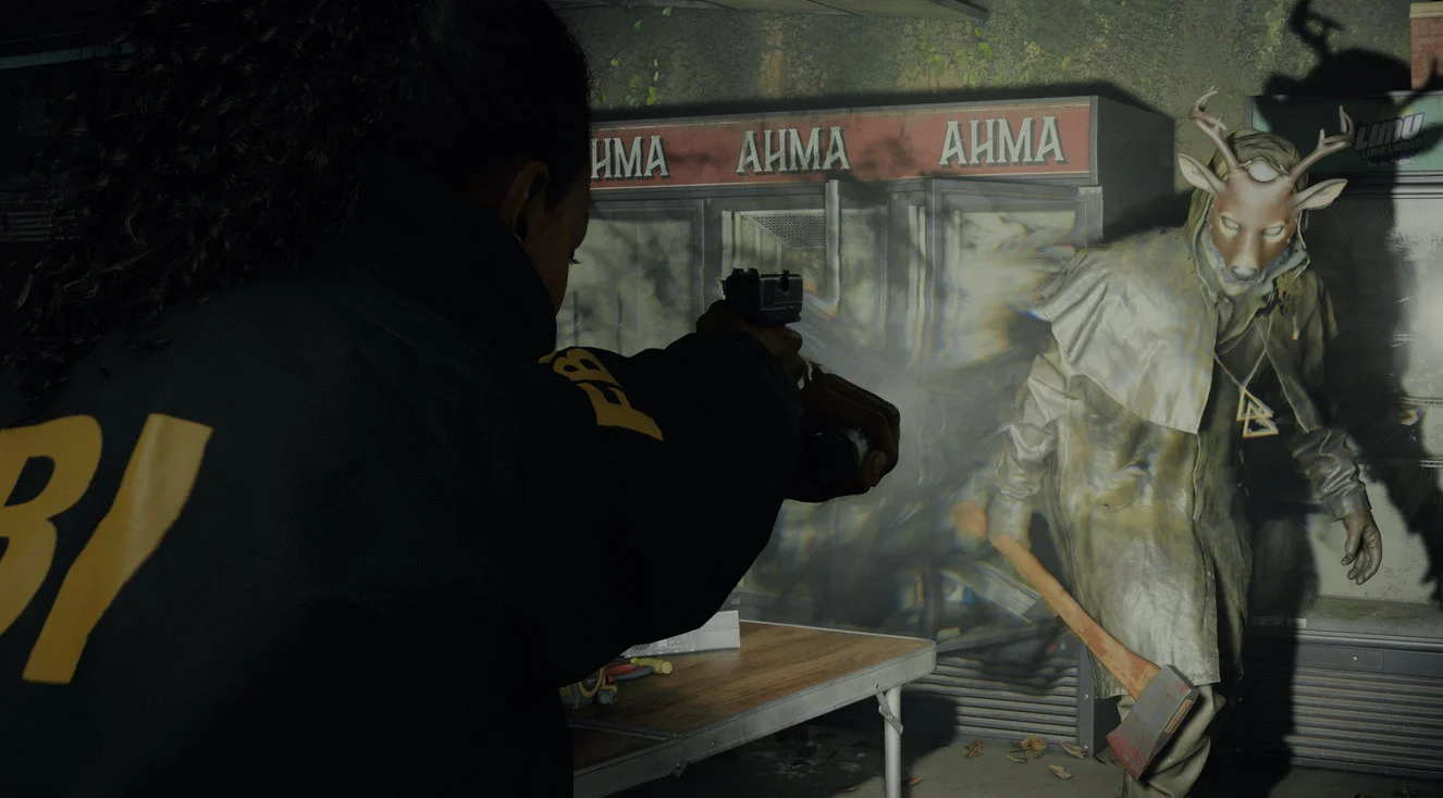 Couverture : capture d'écran d'Alan Wake 2